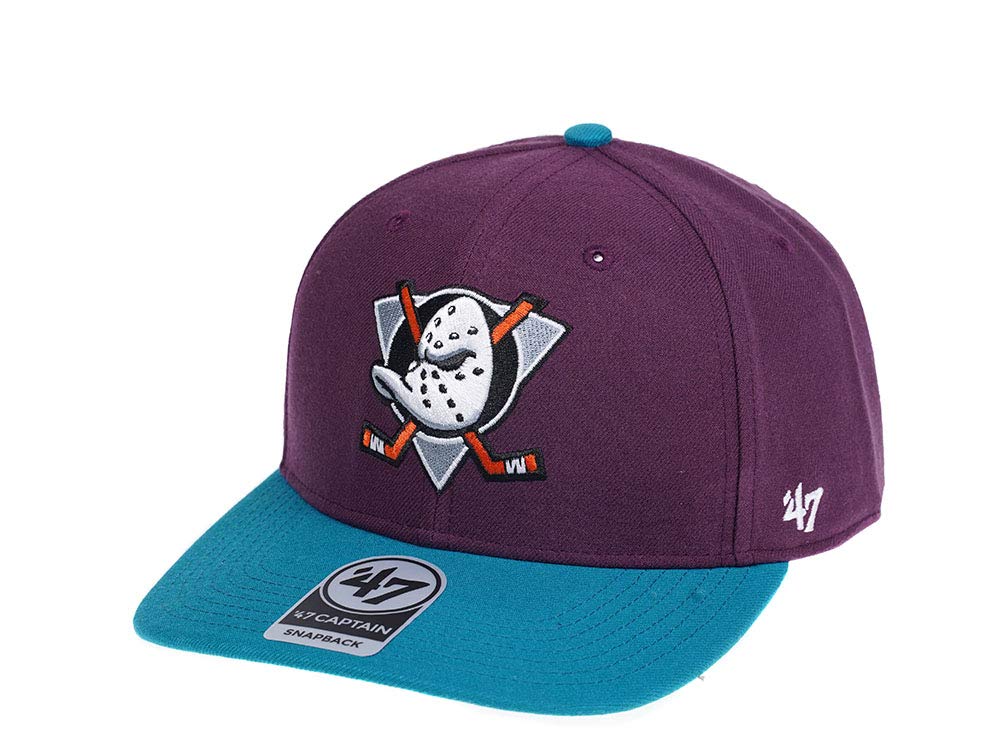 47Brand Anaheim Ducks 2Tone Captain Snapback Cap - NHL Eishockey Kappe