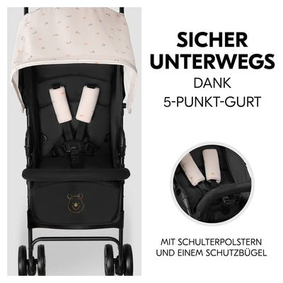 hauck Buggy Sport, Ultra Leicht - nur 5,9 kg, für Kinder bis 15 kg, Klein Zusammenklappbar, Reisebug