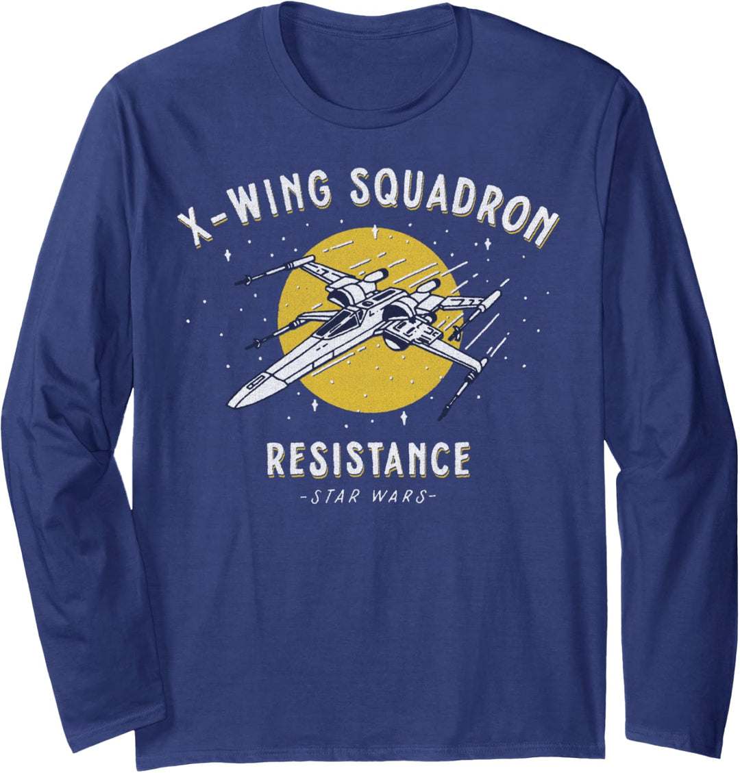 Star Wars: The Rise Of Skywalker X-Wing Squadron Resistance Langarmshirt