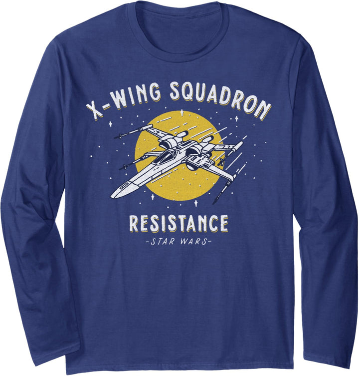 Star Wars: The Rise Of Skywalker X-Wing Squadron Resistance Langarmshirt