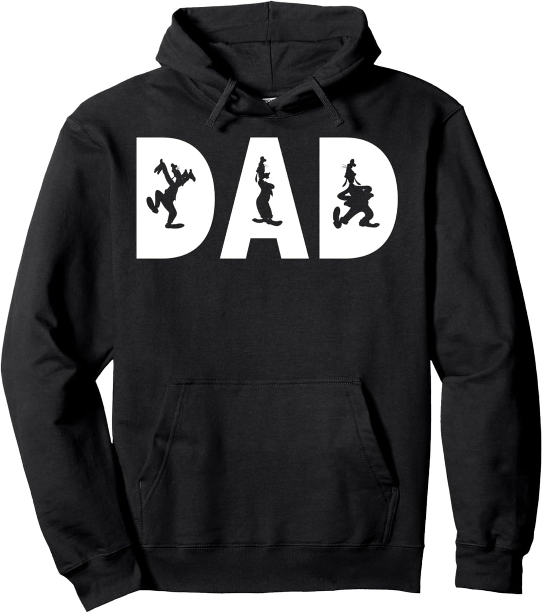 Disney Mickey And Friends Goofy Dad Text Pullover Hoodie