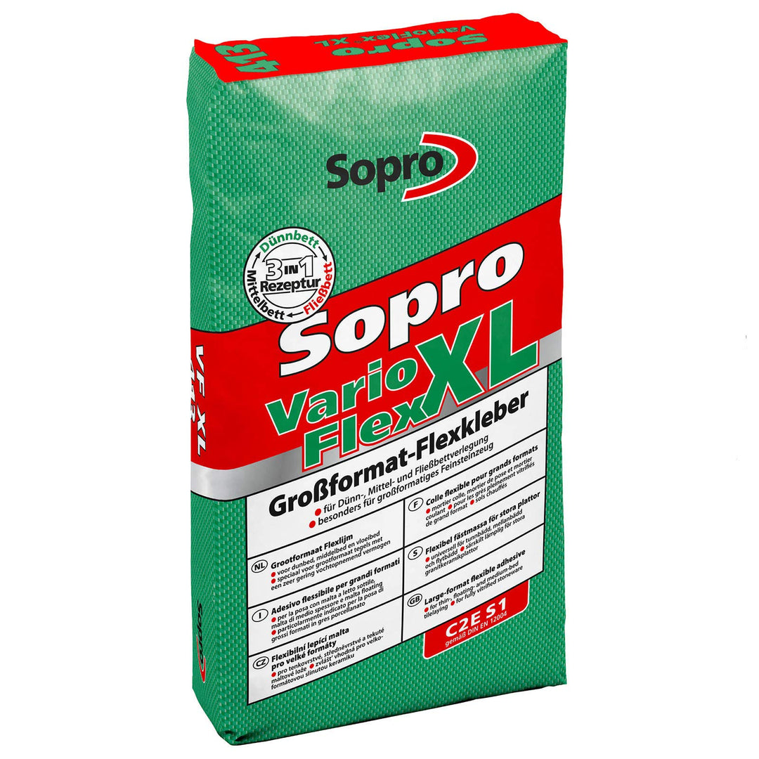 Sopro VarioFlex XL VF 413 Grossformat-Flexkleber 25 kg, 1
