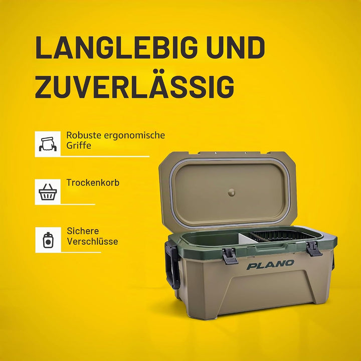 PLANO Frost Cooler Kühler Large - 30l Inland Green, Large - 30l Inland Green