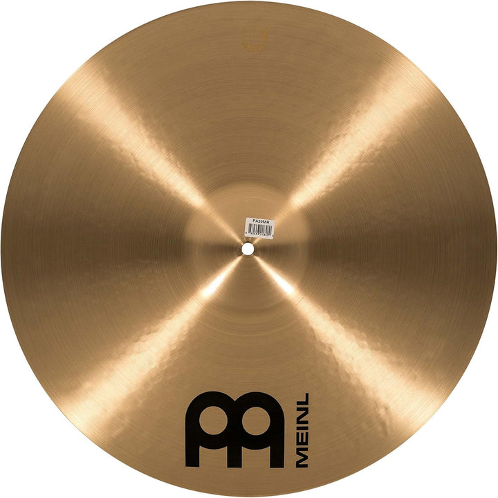 Meinl Cymbals Pure Alloy Ride Medium 20 Zoll (Video) Schlagzeug Becken (50,80cm) Pure Alloy Bronze,