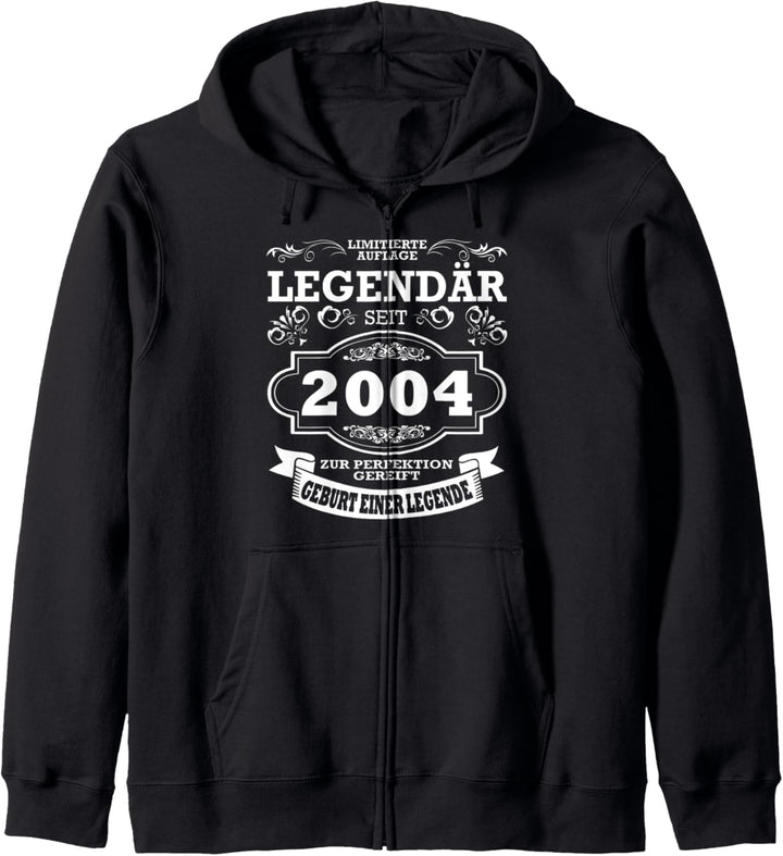 2004 Geburtstag - Legendär seit 2004 - Geburt einer Legende Kapuzenjacke