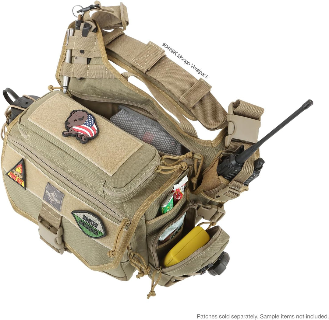 Maxpedition Unisex Mongo Versipack Tasche (1er Pack) Einheitsgrösse Khaki, Einheitsgrösse Khaki