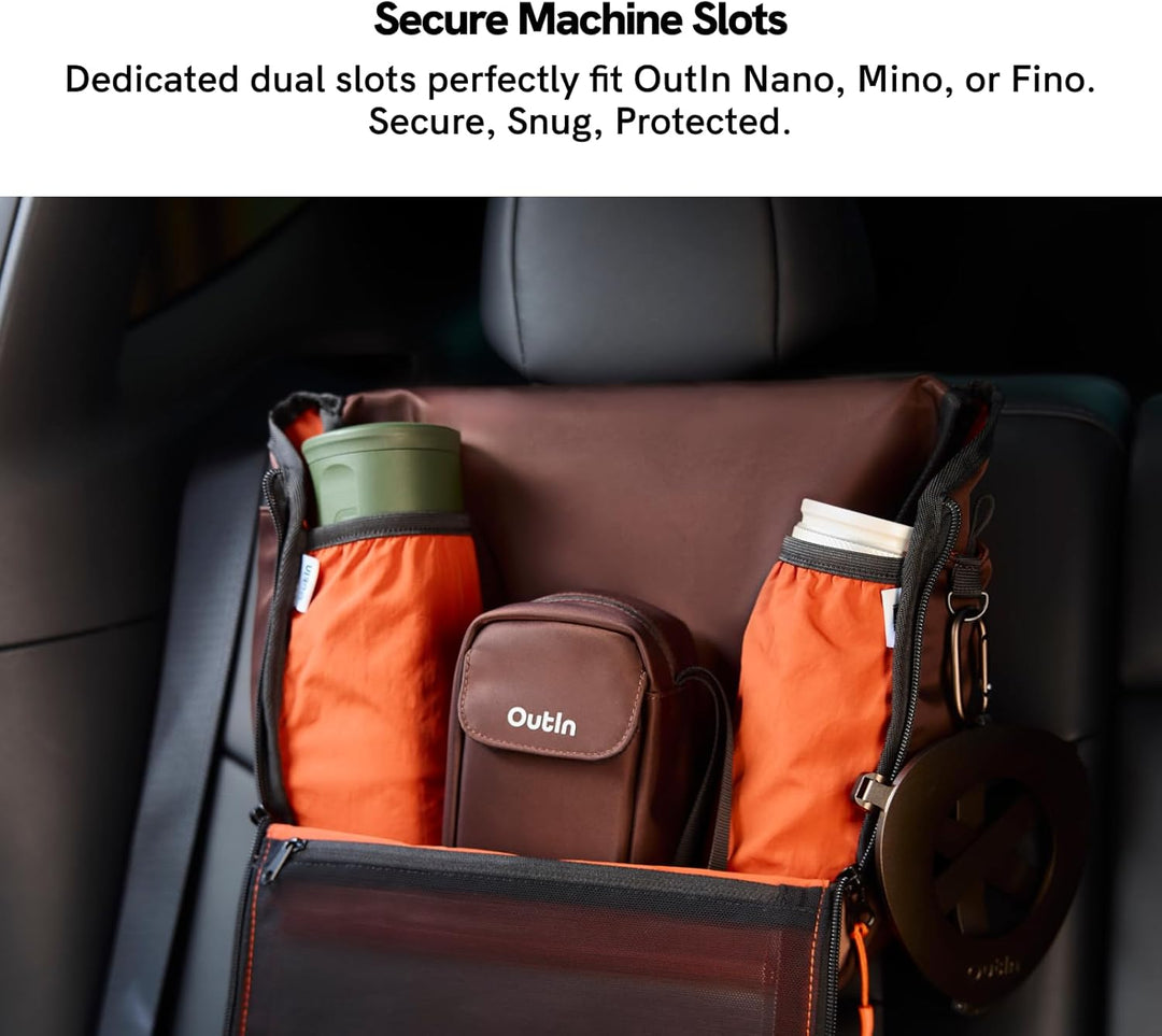 OutIn Flex Messenger Bag, Nylon Schultertasche und Reise Umhängetasche für Damen und Herren, Kompati