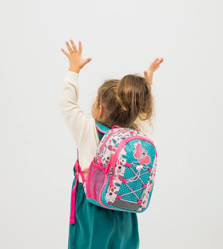 Belmil Kinderrucksack Mädchen für 1-3 Jährige - Super Leichte 290 g/Kindergarten/Krippenrucksack Kin