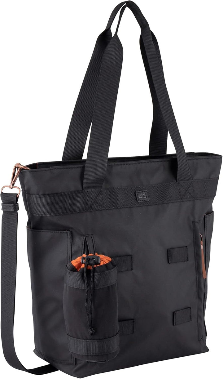 camel active, BREEZE, Damen, Shopper, L, Schwarz Schwarz 51 x 19 x 36,5, Schwarz 51 x 19 x 36,5