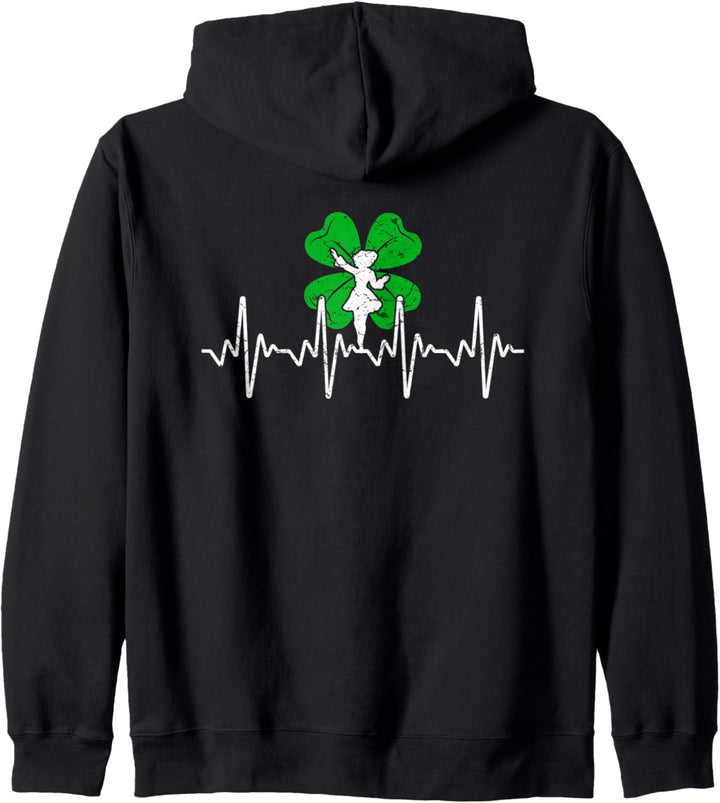 Irish Step Dance Girl Vintage Irland Stepptänzerin Stepptanz Kapuzenjacke