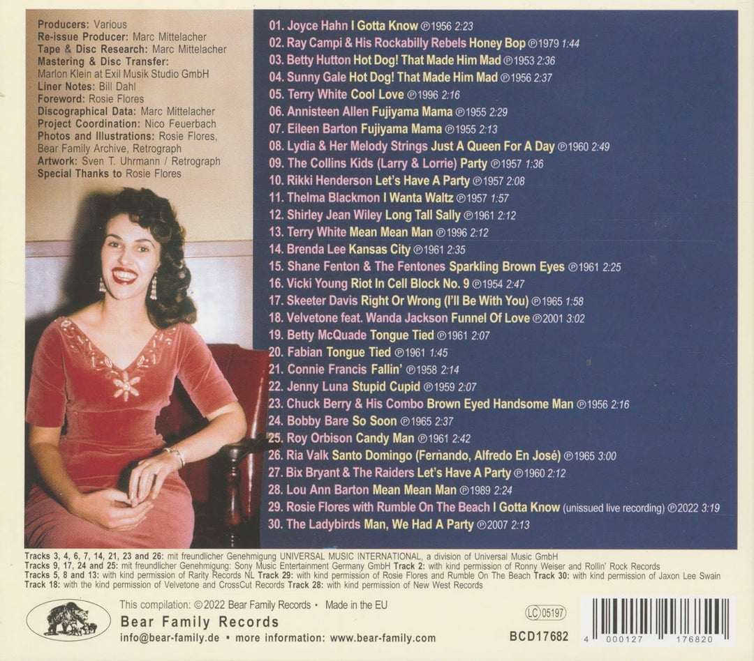 Wanda Jackson Connection, Audio-CD