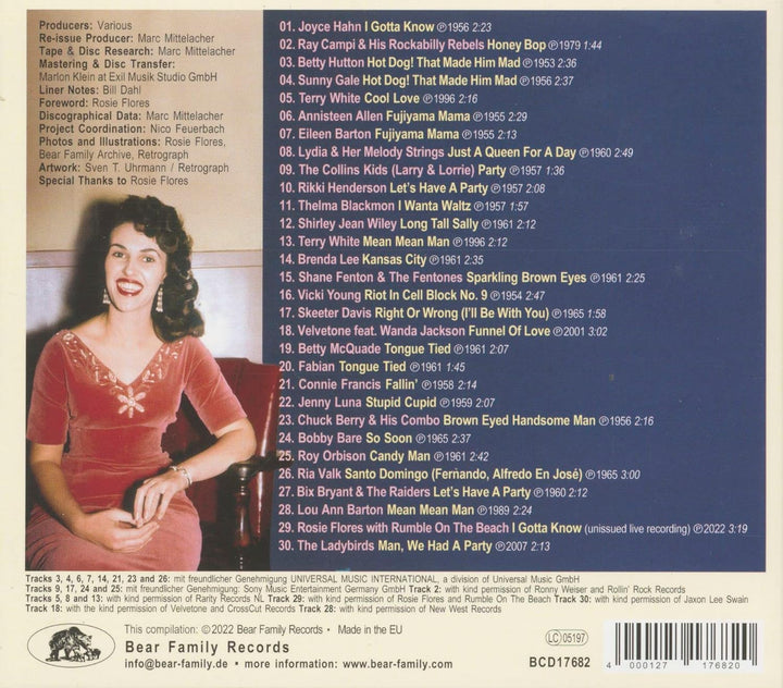 Wanda Jackson Connection, Audio-CD