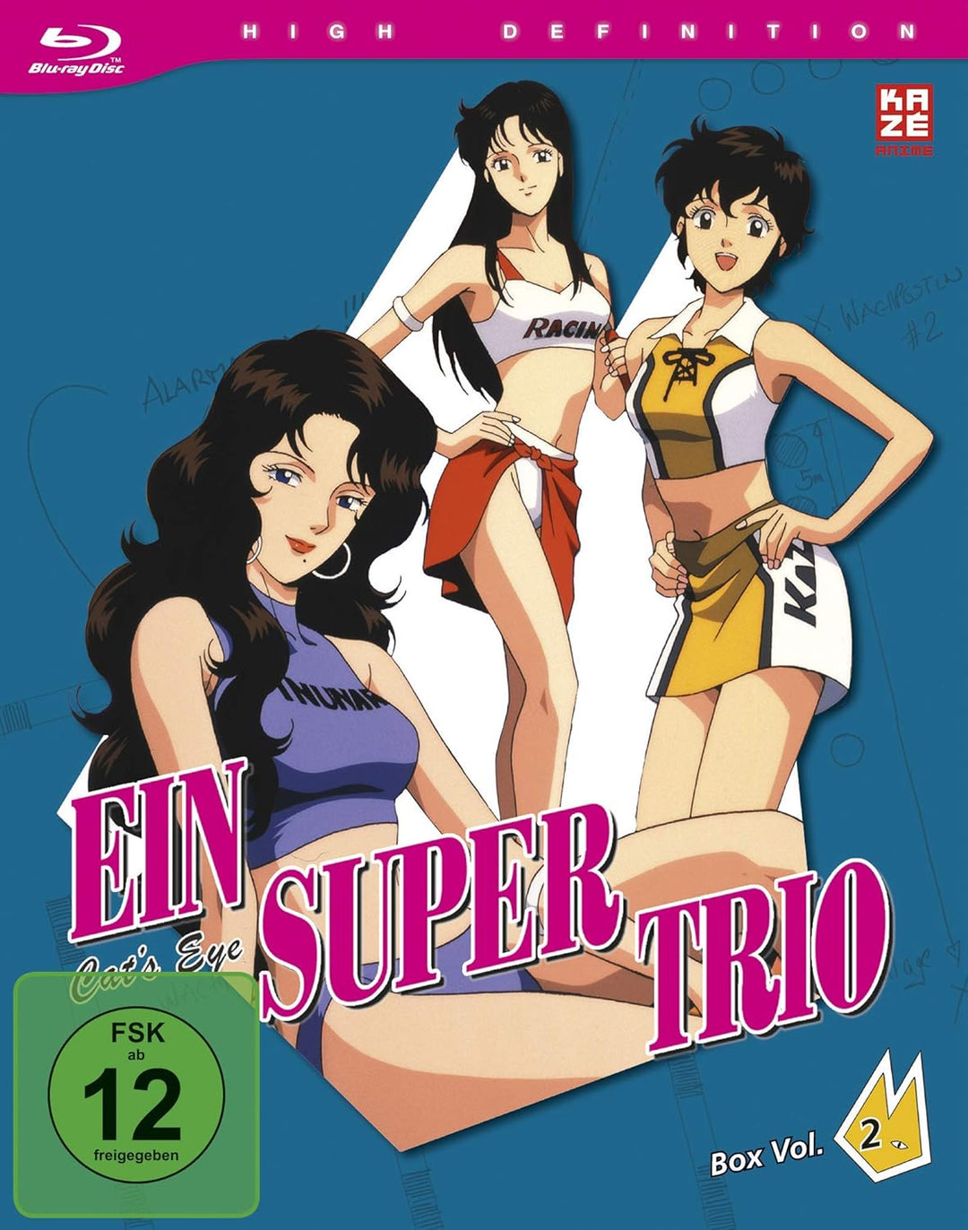 Ein Supertrio - Cat´s Eye - Gesamtausgabe - Vol. 2 - [Blu-ray], Blu-ray