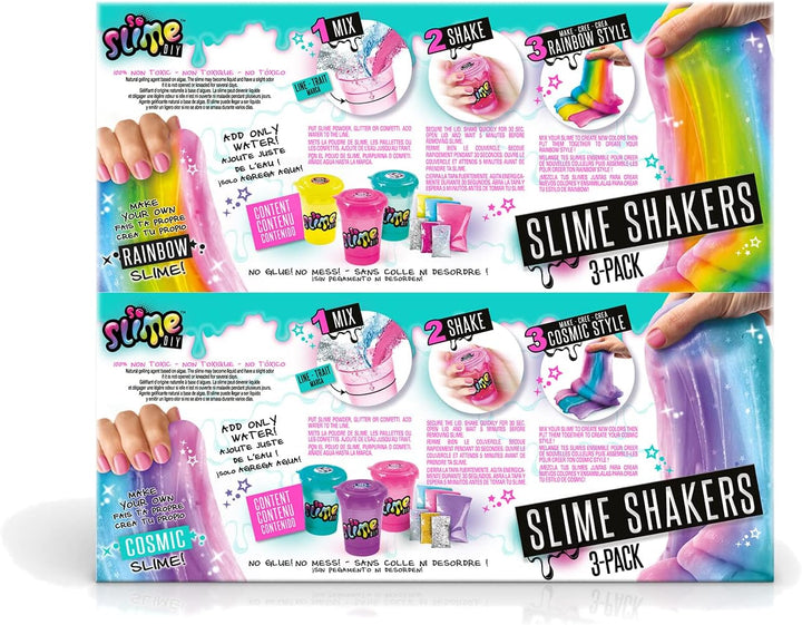 CANAL TOYS So Slime 3 Töpfe Plus 3 Bonusgläser, Mehrfarbig, Einheitsgrösse