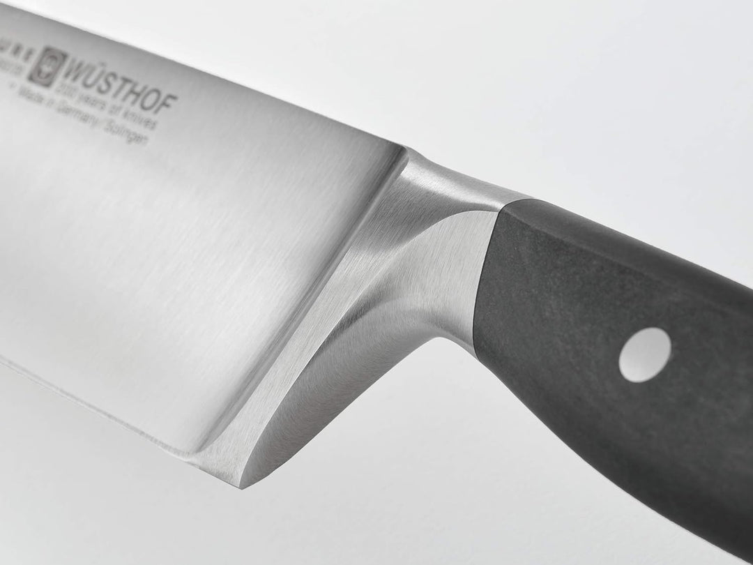 WÜSTHOF Epicure Slate Messersatz mit 2 Messern Kochmesser + Gemüsemesser 16 cm und 9 cm, 16 cm und 9