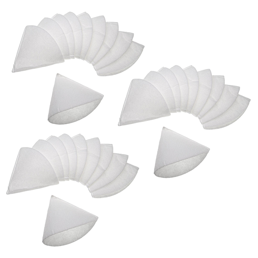 vhbw 30x Kegelfilter für Lüftungsanlage z.B. kompatibel mit Zehnder - Abluftfilter G4, DN 125 Weiss