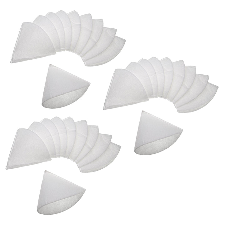 vhbw 30x Kegelfilter für Lüftungsanlage z.B. kompatibel mit Zehnder - Abluftfilter G4, DN 125 Weiss