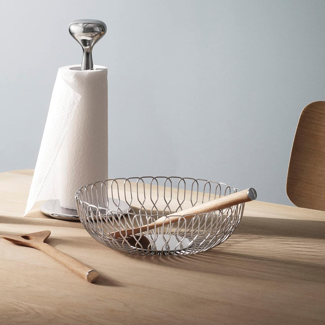 Georg Jensen Afredo Brotkörbchen klein, Edelstahl, Stainless Steel 21.3 x 21.3 x 8.5 cm