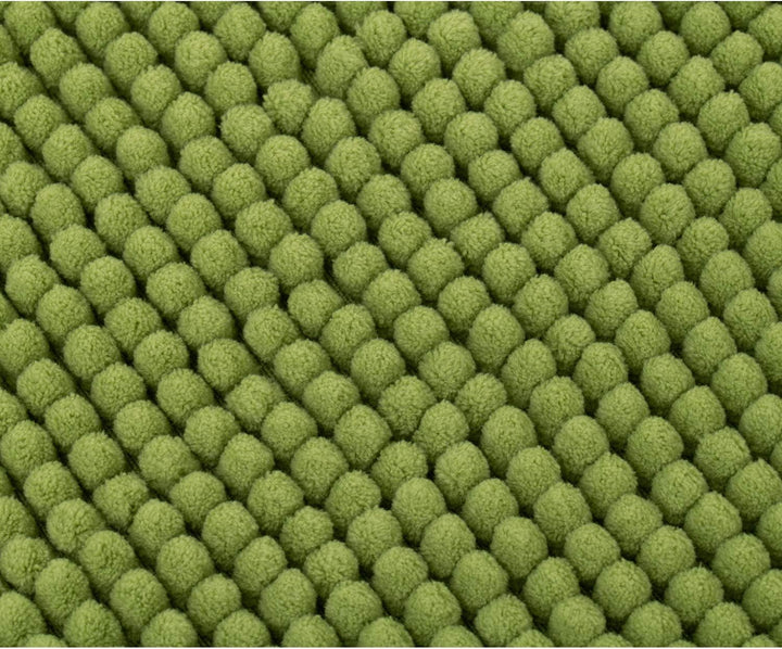 Gözze - Anti-Rutsch-Badematte, Superweich, 100% Mikrofaser, 60 x 100 cm - Apfelgrün Apfelgrün 60 x 1