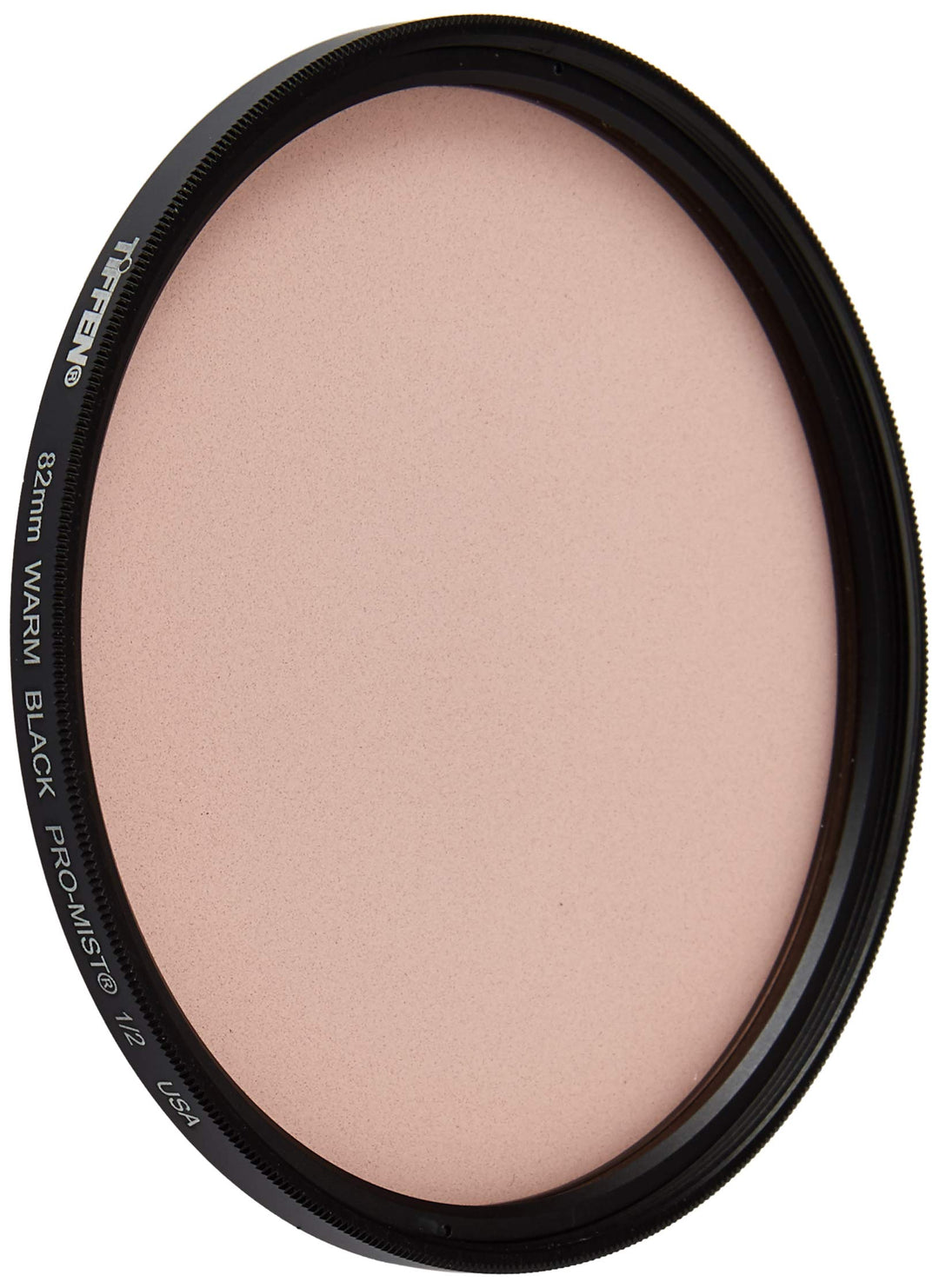 Tiffen Black Pro-Mist 82WBPM12 1/2 Warmfilter/Effektfilter, 82 mm, Schwarz 82mm, 82mm