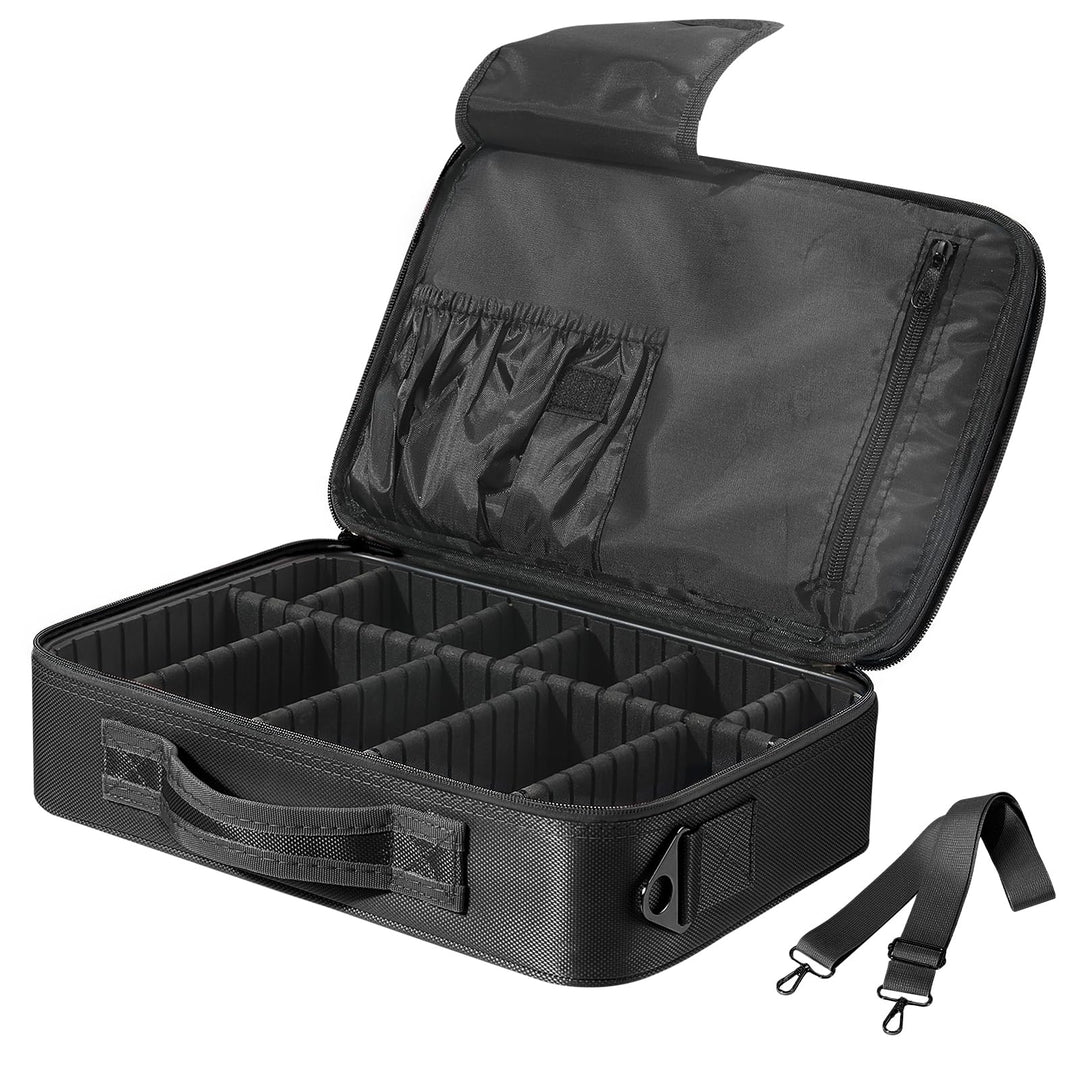 Luxspire Kosmetik Aufbewahrungsbox, Wasserdicht Kosmetikbeutel Reissverschluss Make-up Organizer Ver