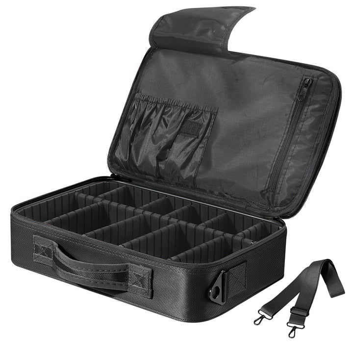 Luxspire Kosmetik Aufbewahrungsbox, Wasserdicht Kosmetikbeutel Reissverschluss Make-up Organizer Ver