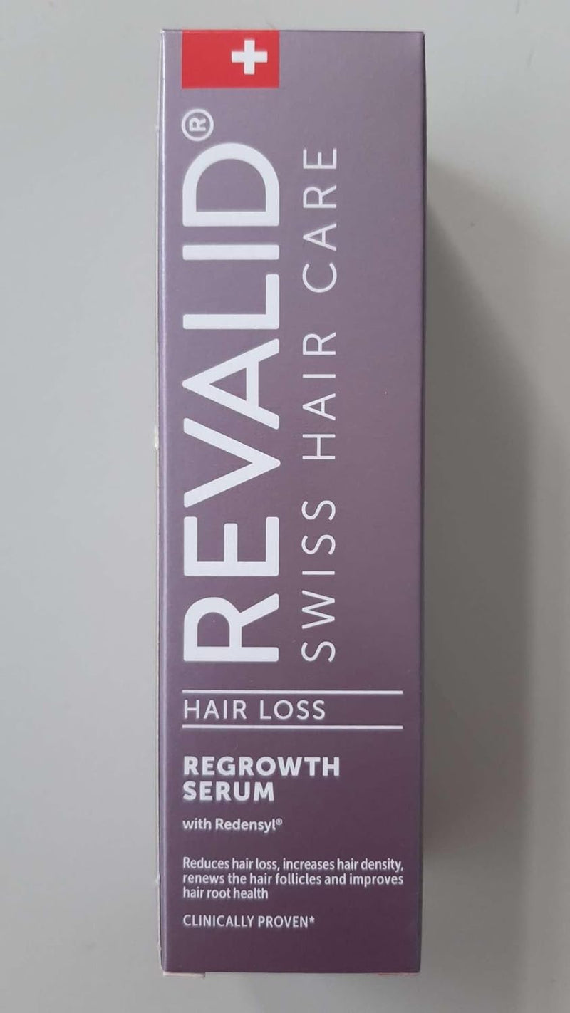 REVALID, Swiss Hair Care, Serum zum Nachwachsen gegen Haarausfall, regenerative Wirkung, 50 ml