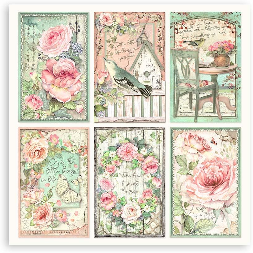 Stamperia - Scrapbook Paper Pad for Scrapbooking, Albums, Card Making, Bullet Journalling and More,