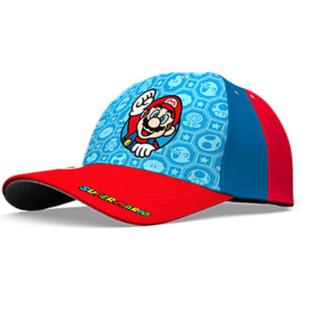 SRV Hub Super Mario Comfortable Baseball Cap, Cotton Soft and Lightweight Hat for Childrens, Kids Re