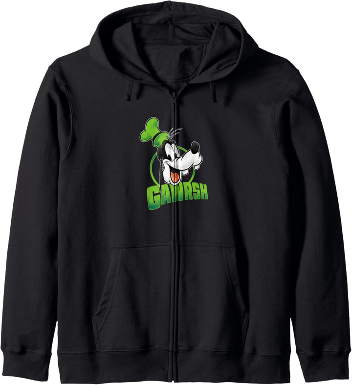 Disney Mickey And Friends Goofy Gawrsh Portrait Kapuzenjacke