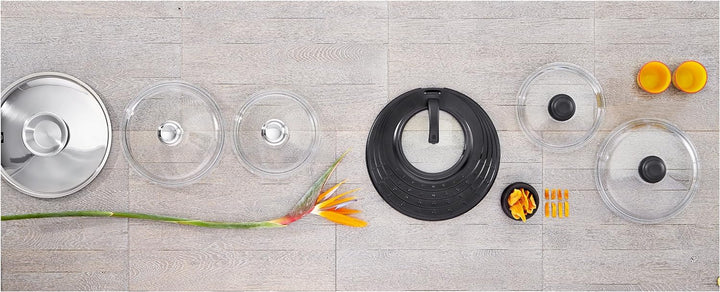 Schulte-Ufer 1939-24 Glasdeckel, 24 cm, Edelstahl, Sonstige