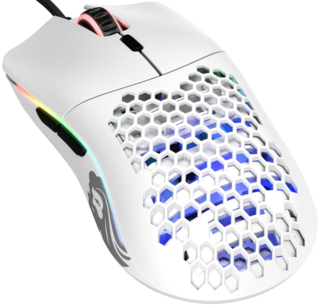 Glorious Gaming Model O Mouse da Gaming Wired, superleggero 67 g, Design a Nido d'ape, RGB, sensore
