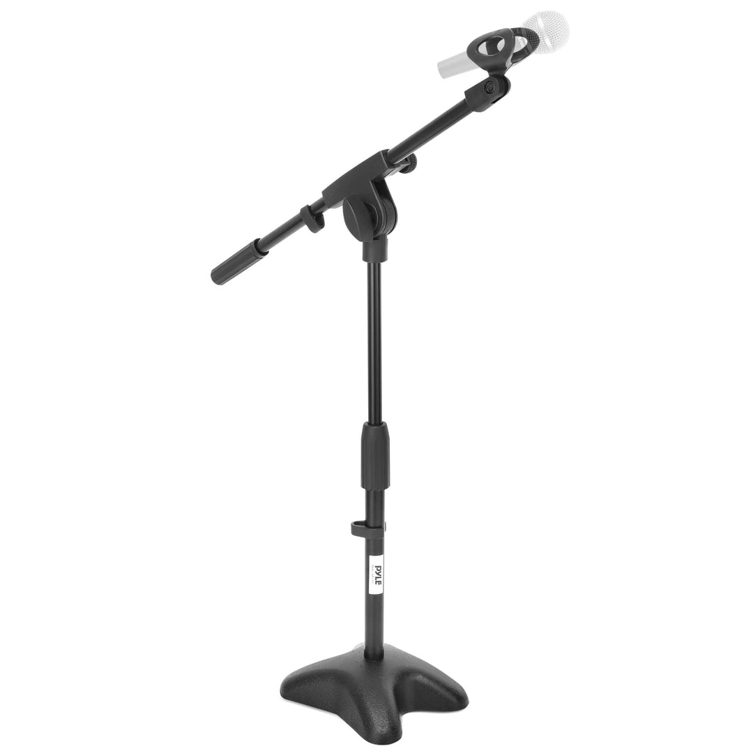 Pyle Pro PMKS7 Mikrofonständer mit kompakter Basis Kompakter Mikrofonständer, Kompakter Mikrofonstän