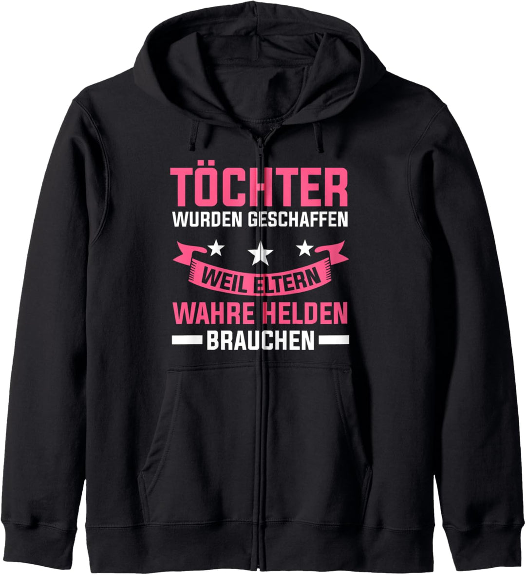 Tochter Papa Mama Vater Mutter Kapuzenjacke