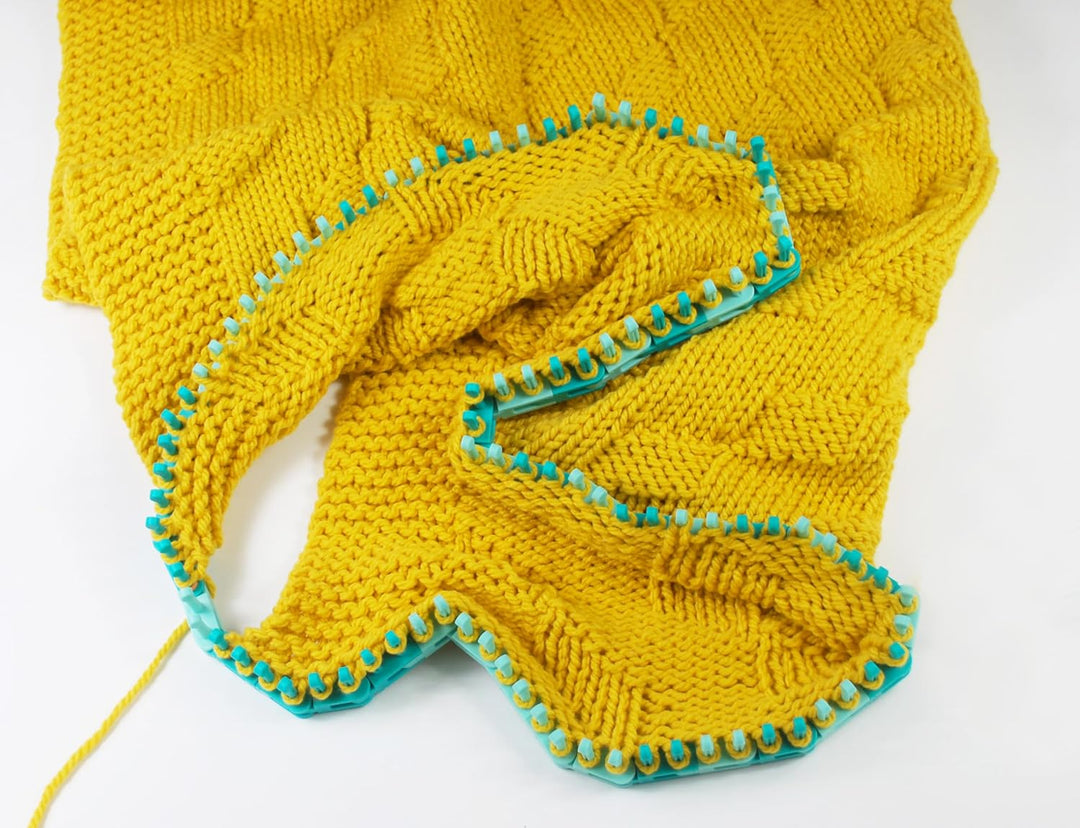 Authentic Knitting Board Flexee Loom Links, für grobes Garn, 36 Stück Für Grobes Garn., Für Grobes G