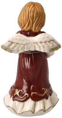 Goebel Figur Jahresengel 2023 Herzliche Weihnachtsmelodie aus Porzellan, Limitierte Edition, Geschen