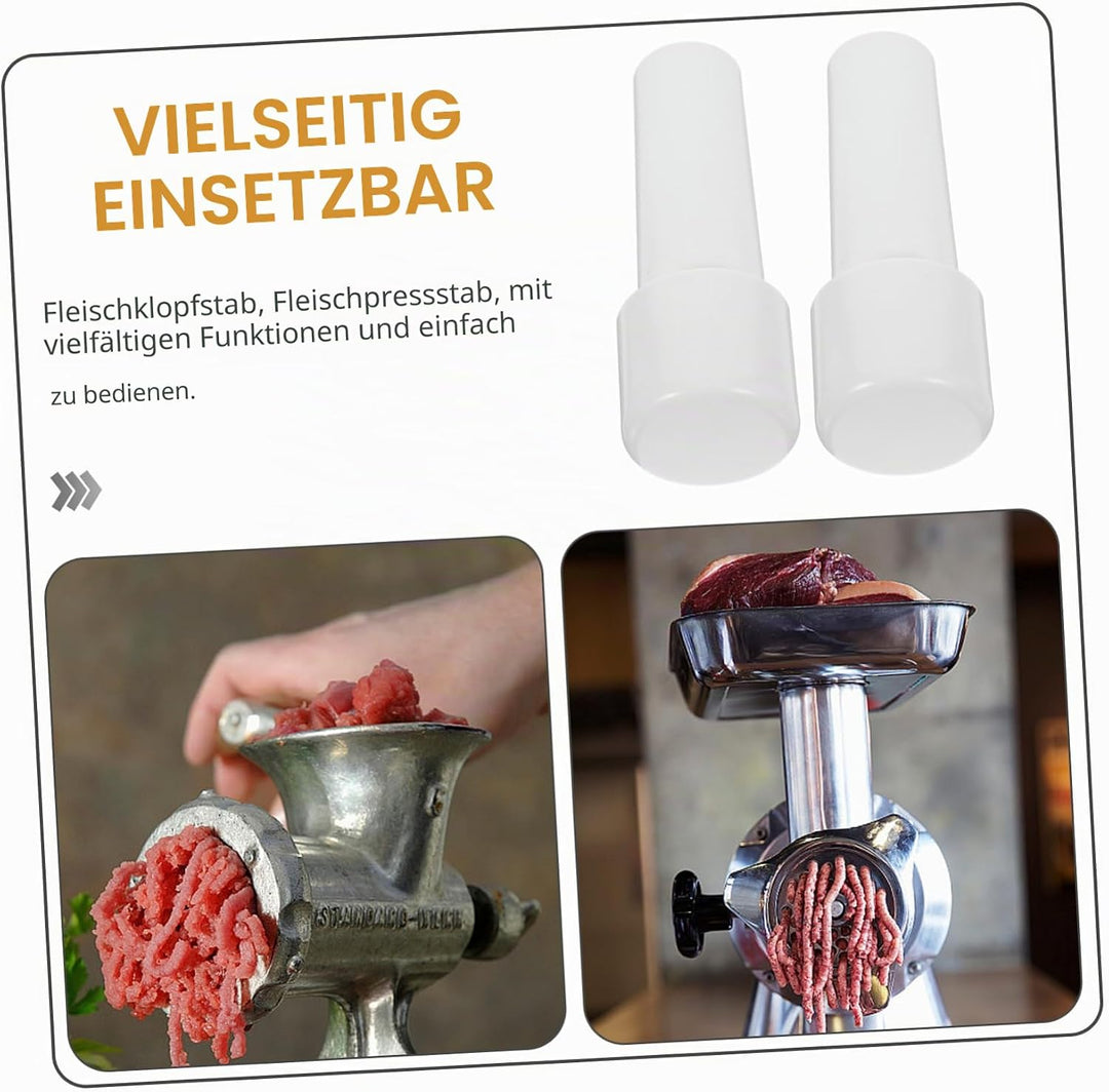 Fleischwolf Stopfer 14 Cm – Manueller Lebensmittelschieber Ersatzteil FüR KüChenmaschine Zum PräZise