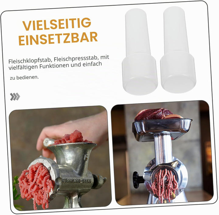 Fleischwolf Stopfer 14 Cm – Manueller Lebensmittelschieber Ersatzteil FüR KüChenmaschine Zum PräZise