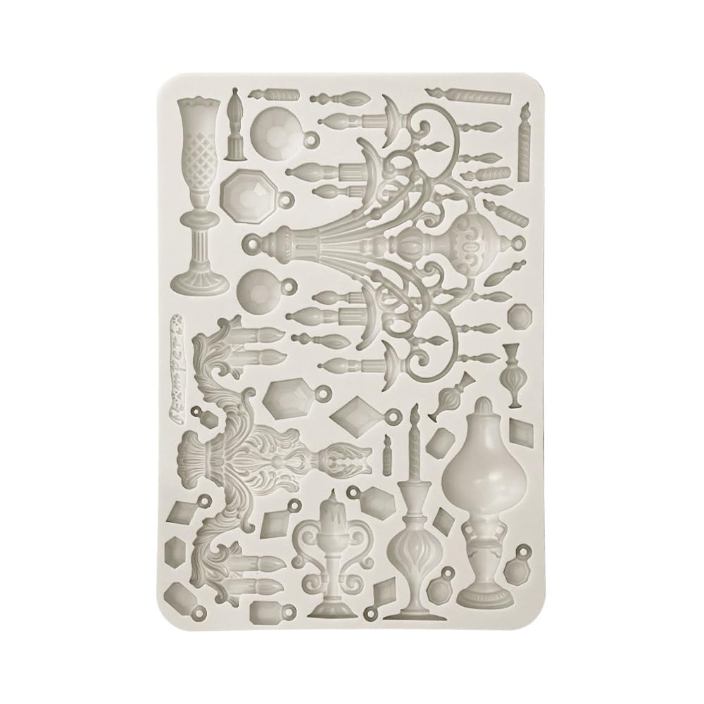 Stamperia - Silicon Mould A5 for Scrapbooking, Bullet Journals and More, Non-Stick Surface, Suitable