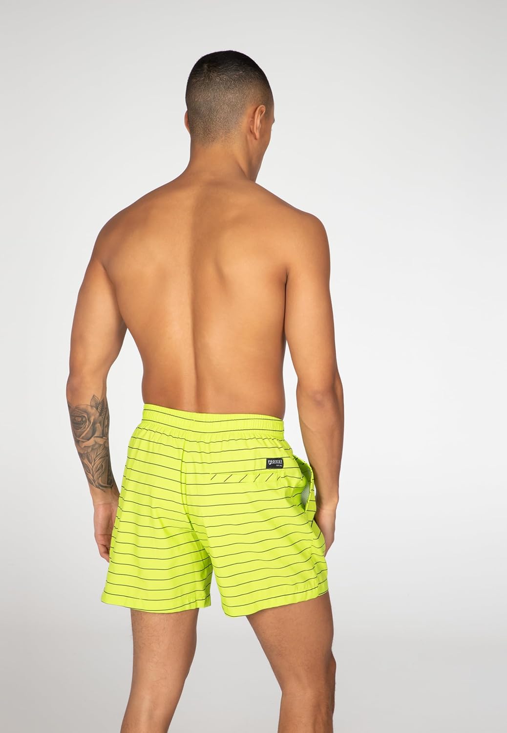Protest Herren Beachshort Sharif XXL Grün (Lime Up), XXL Grün (Lime Up)