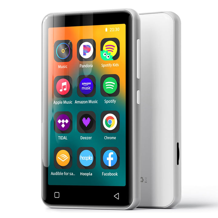 Innioasis MP3 Player mit Bluetooth Silber, Silber