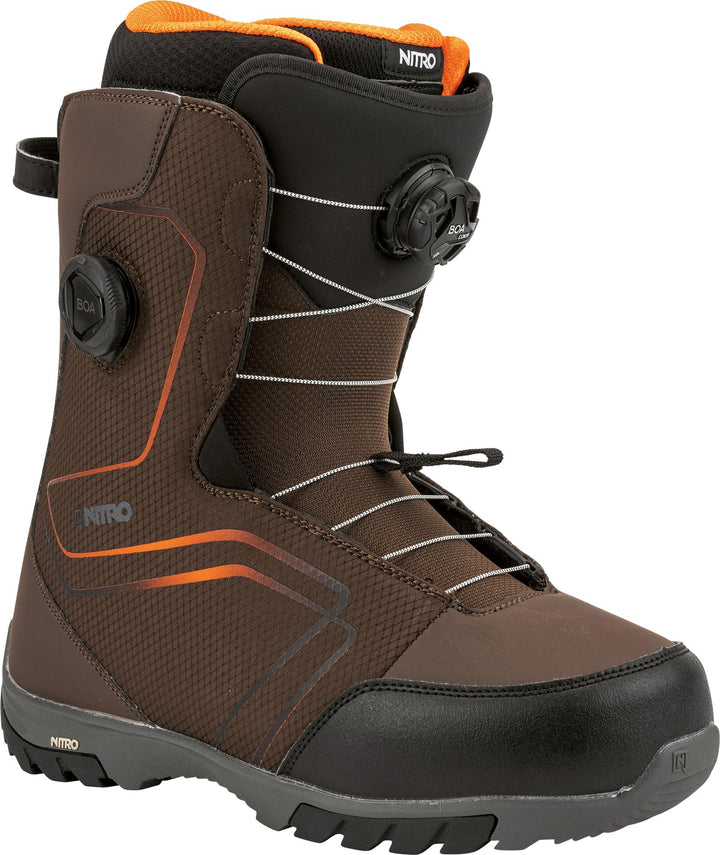 Nitro Sentinel BOA scarpone Snowboard Uomo Grey AI24 Braun MP 29.0 // EU 44 // US 11 Sentinel Boa, B