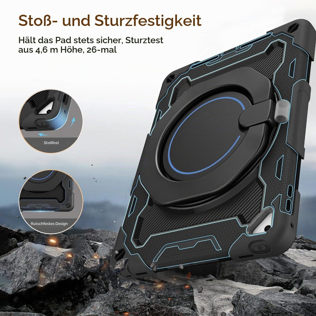 ROISKIN Hülle für iPad 6/5 Generation 9.7 Zoll: Robuste und Strapazierfähige Hülle für Air 2/ Pro 9.