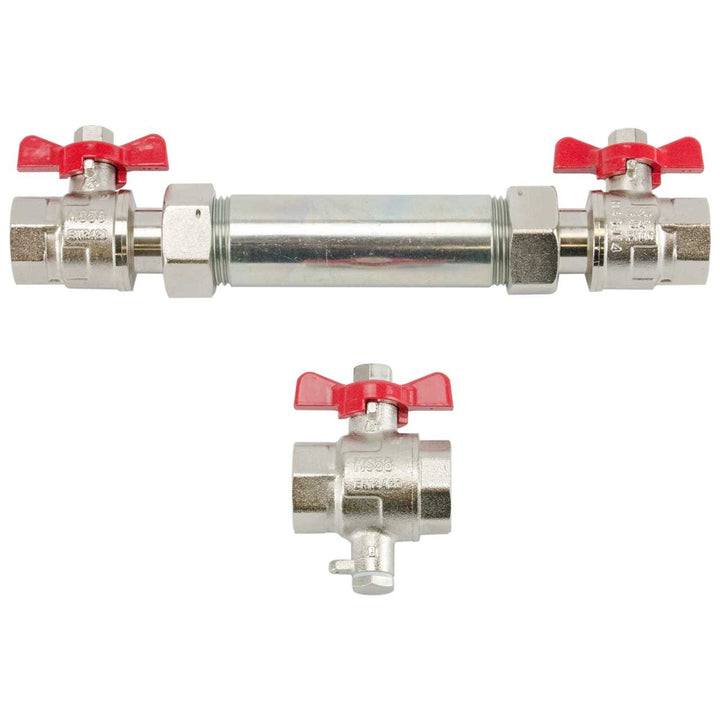 Einbausatz für Wärmezähler F90 und F96Plus 3/4 Zoll DN15 110mm