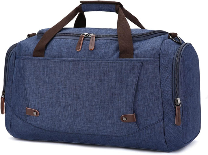 FANDARE Reisetasche Grosse Sporttasche Segeltuch Schultertasche Tote Handtasche Männer Weekender Tas