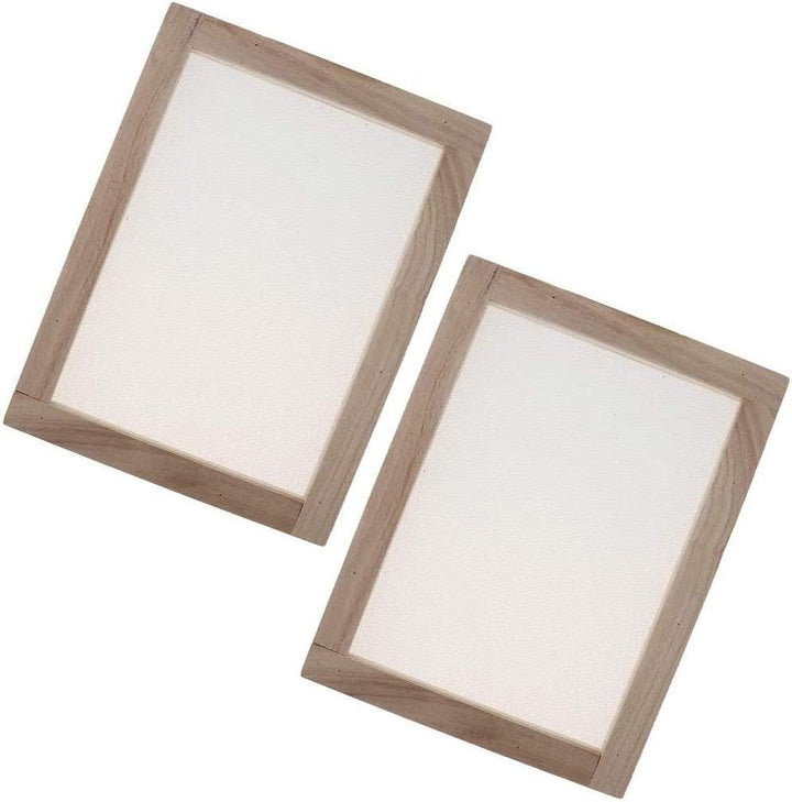 4 Stück Papier Schöpfrahmen, Papierherstellung Rahmen, Papierschöpfsieb, Papierschöpfrahmen für Kind