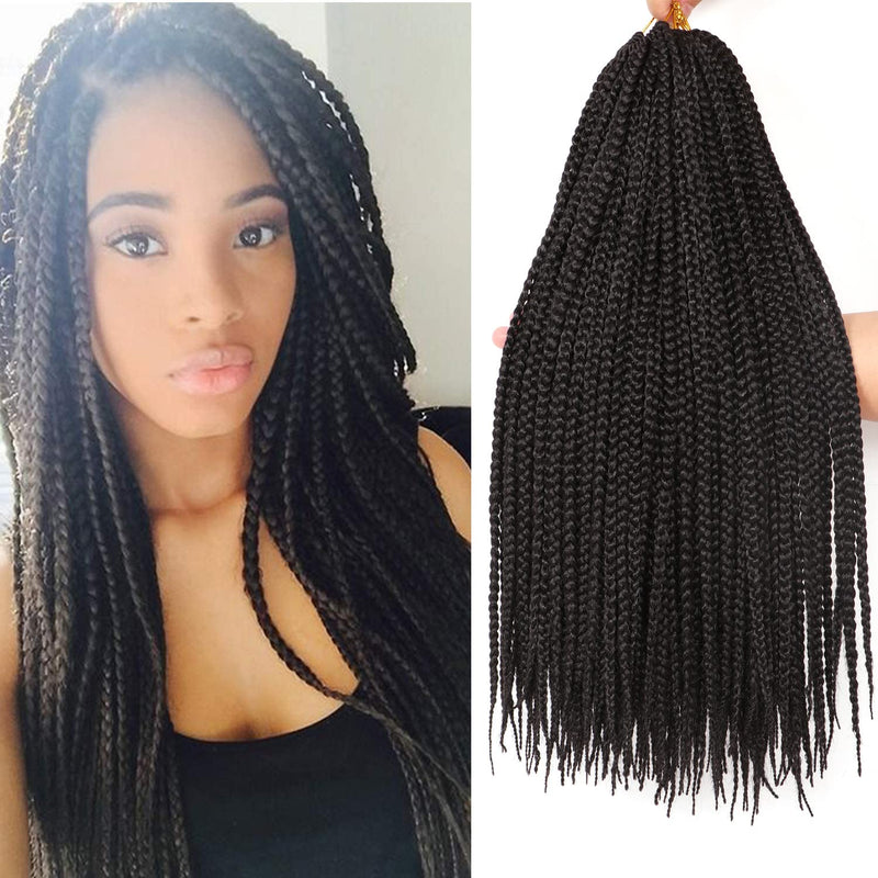 7Packs Box Braids Crochet Braids Hair Extensions Kanekalon Kunsthaar Crochet Hair Braids Haare Kunst