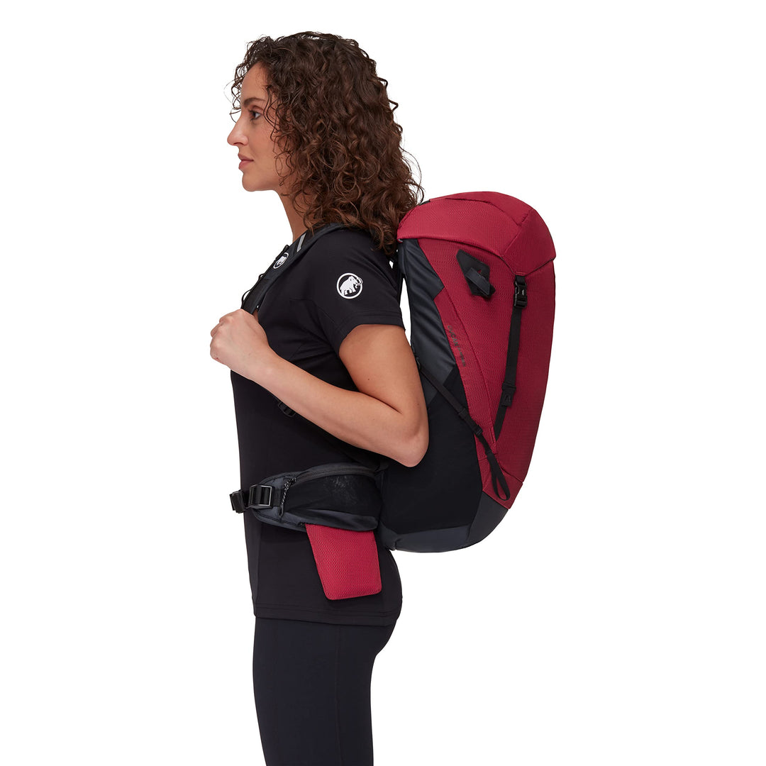 Mammut Damen Ducan 24 Trekking- & Wanderrucksack 24 Liter Blood Red/Black, 24 Liter Blood Red/Black