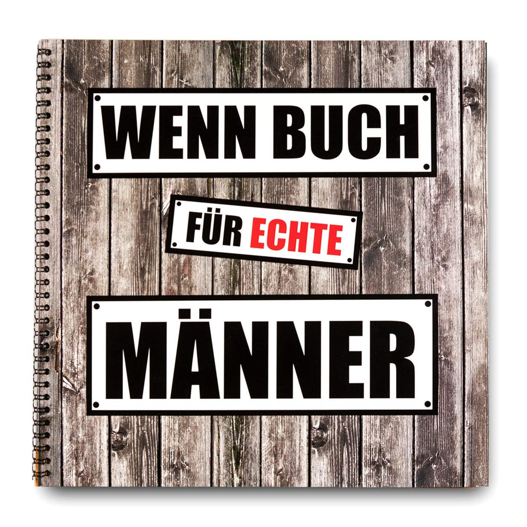 Wenn Buch für Männer- Geschenk für Männer