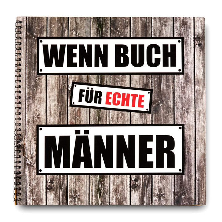 Wenn Buch für Männer- Geschenk für Männer